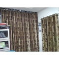 Unbranded Polyster Stripes Door Curtains