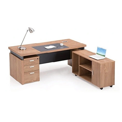 V J Interior  Executive Table with One side pedestal unit and E.R.U