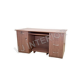 V J Interior  Executive Table with Both side pedestal unit