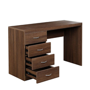 V J Interior  Executive Table with One side pedestal unit