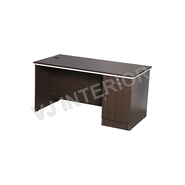 V J Interior  Executive Table with One side pedestal unit