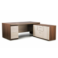 V J Interior  Executive Table with One side pedestal unit and E.R.U