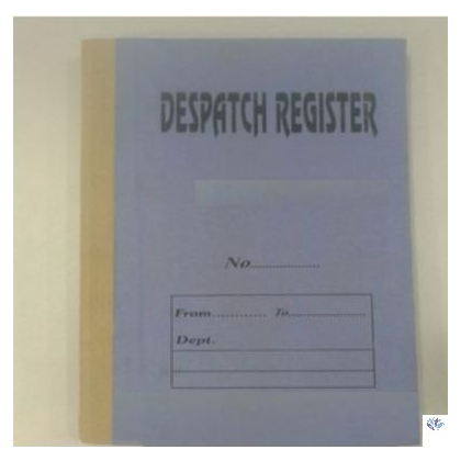 SME DESPATCH REGISTER Diaries-printed-plain- register- 400 Pages