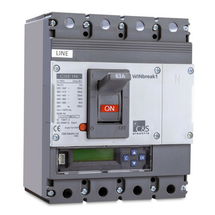 c&s 100A 3 Pole 25 KA Molded Case Circuit Breakers (Mccb)