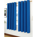 DDecor Silk Plain Door Curtains