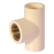 Unbranded 15 mm dia Female threaded tee(brass insert)