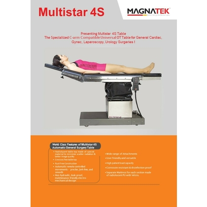 MAGNATEK Remote & Table mounted General Operating Table