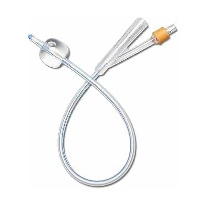 Catheter foley silicon 2 way 5 ml size 16 f