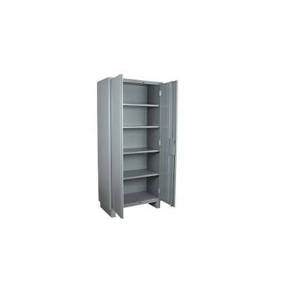 VVL METAL CRAFT Almirah Steel shelving cabinet with partial wardrobe