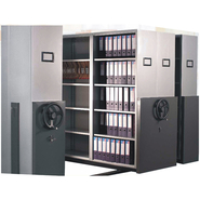 Unbranded Movable File Storage System (Compactor) 3-Bay Mechnized Drive Type