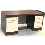 SUPRIT Executive Table with Both side pedestal unit