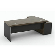 Castlery Executive Table with One side pedestal unit and E.R.U