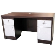 Castlery Executive Table with Both side pedestal unit