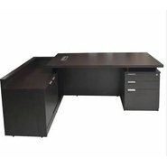 Castlery Executive Table with One side pedestal unit and E.R.U