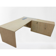 Castlery Executive Table with One side E.R.U unit