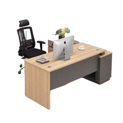 Castlery Executive Table with One side pedestal unit and E.R.U