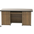 Castlery Executive Table with Both side pedestal unit