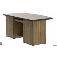 Castlery Executive Table with Both side pedestal unit