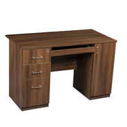 Castlery Executive Table with Both side pedestal unit