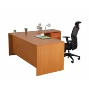 Castlery Executive Table with One side pedestal unit and E.R.U