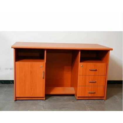 Castlery Executive Table with Both side pedestal unit