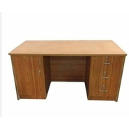 Castlery Executive Table with Both side pedestal unit