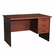 Castlery Executive Table with One side pedestal unit