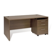 Castlery Executive Table with One side pedestal unit