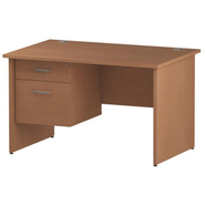 Castlery Executive Table with One side pedestal unit