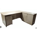 Castlery Executive Table with One side pedestal unit and E.R.U