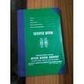 AAMIR BOOK DEPOT SERVICE BOOK Diaries-printed-plain- register- 244 Pages