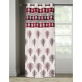 Unbranded Cotton Floral Door Curtains