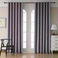 Unbranded Polyster Plain Door Curtains