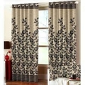 Unbranded Cotton Floral Door Curtains