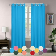 KAIRO Silk Plain Door Curtains