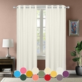 KAIRO Silk Plain Door Curtains