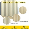 KAIRO Polyster Plain Door Curtains