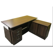 DEVENT COLLECTION Executive Table with One side pedestal unit and E.R.U