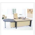 DEVENT COLLECTION Executive Table with One side pedestal unit and E.R.U