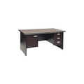 DEVENT COLLECTION Executive Table with One side pedestal unit and E.R.U