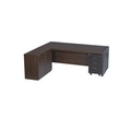 DEVENT COLLECTION Executive Table with Both side pedestal unit