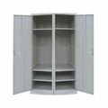 MACK FURNITURES Almirah Steel wardrobe(having cloth hanging provision)