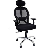 CARVIL Revolving Chair with Knee tilt Synchronic mechanism