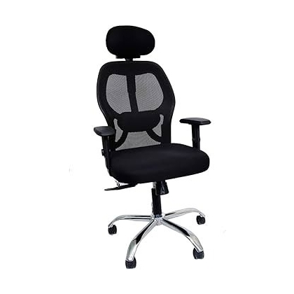 CARVIL Revolving Chair with Knee tilt Synchronic mechanism