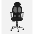 CARVIL Revolving Chair with Knee tilt mechanism