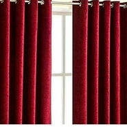 SHREE NIDHIMAN BUSINESS PRIVATE LIMITED Polyster Plain Door Curtains