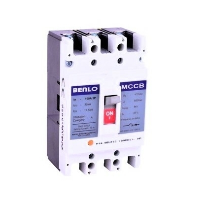 benlo bentec 100A 3 Pole 36 KA Molded Case Circuit Breakers (Mccb)