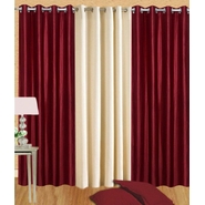 Star Homz Polyster Plain Door Curtains