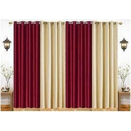 Star Homz Cotton Plain Door Curtains