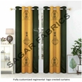 Zito Polyster Plain Door Curtains